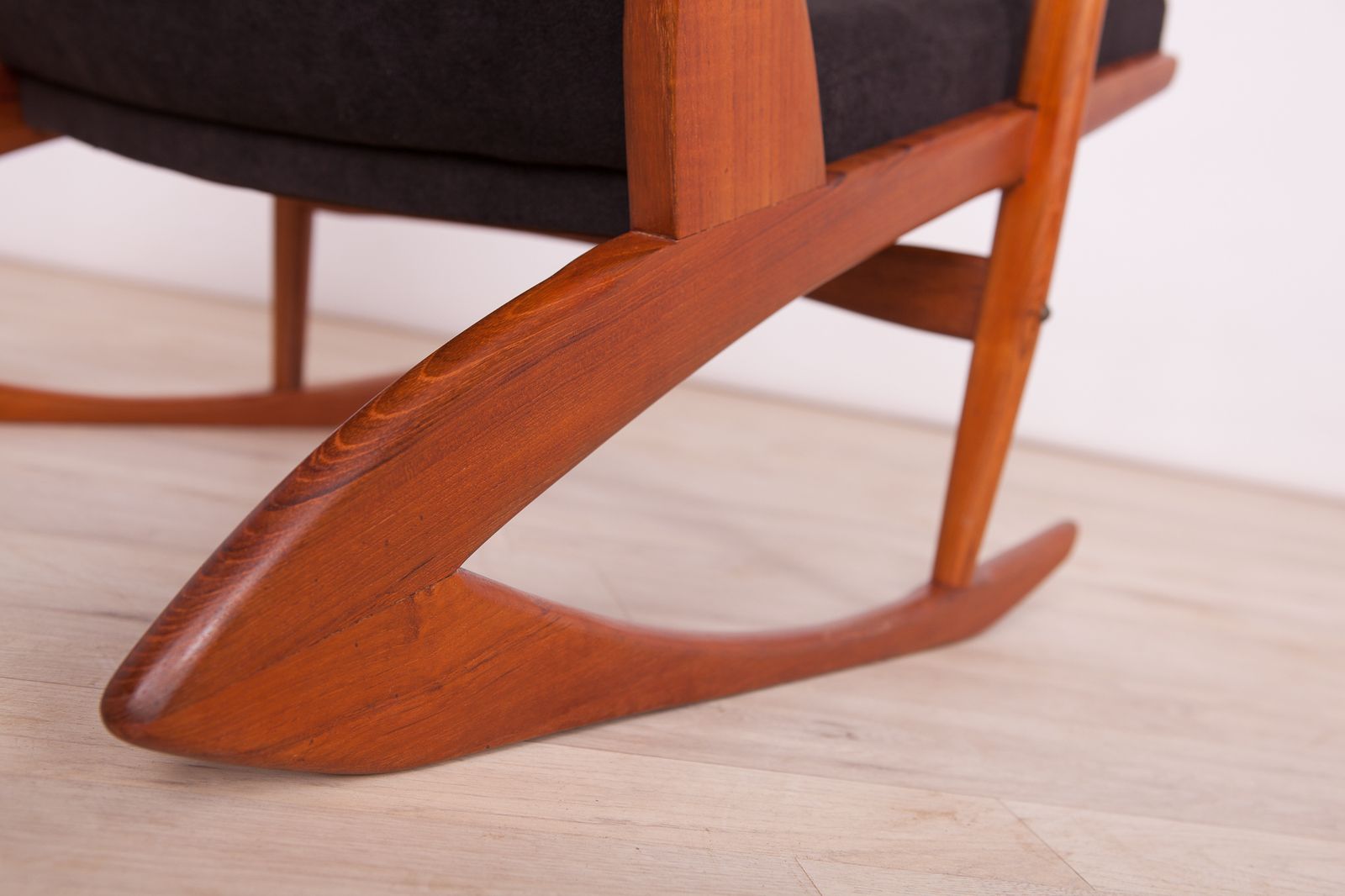 Furniture Mid Century Model 97 Rocking Chair By G. Jensen For Kubus, 1950s photo