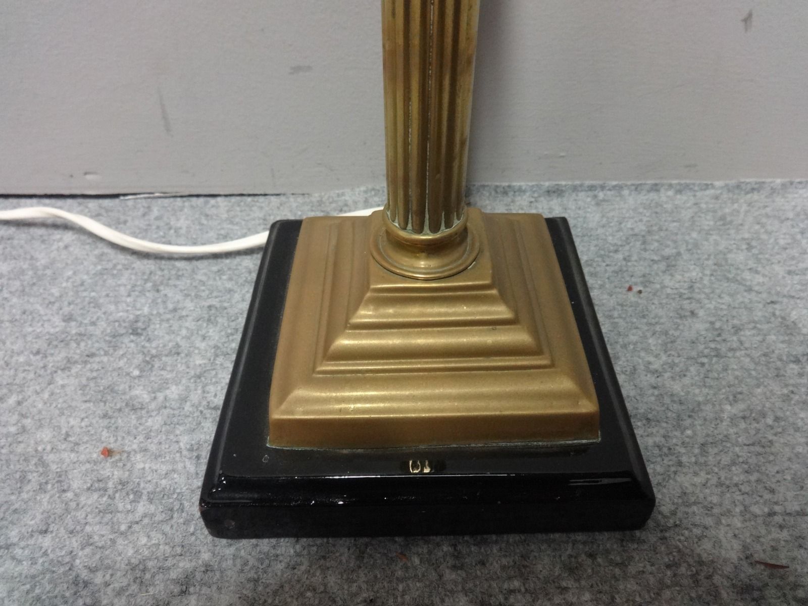 Victorian Brass Table Lamp photo furniture