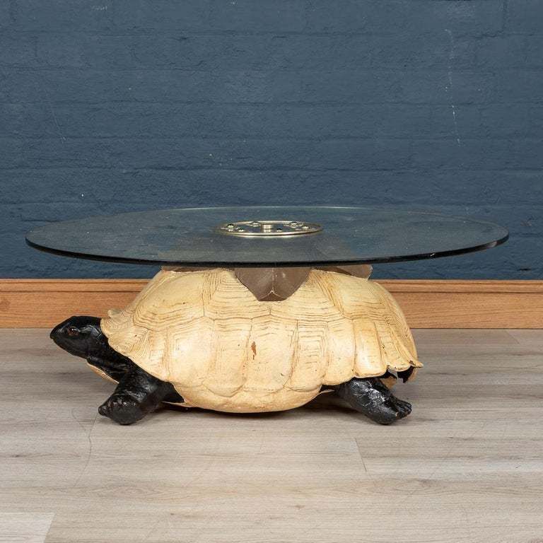 Unusual Coffee Table In The Form Of A Turtle By Anthony Redmile, London photo furniture