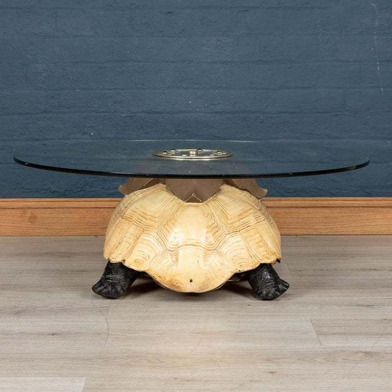 Unusual Coffee Table In The Form Of A Turtle By Anthony Redmile, London photo for sale