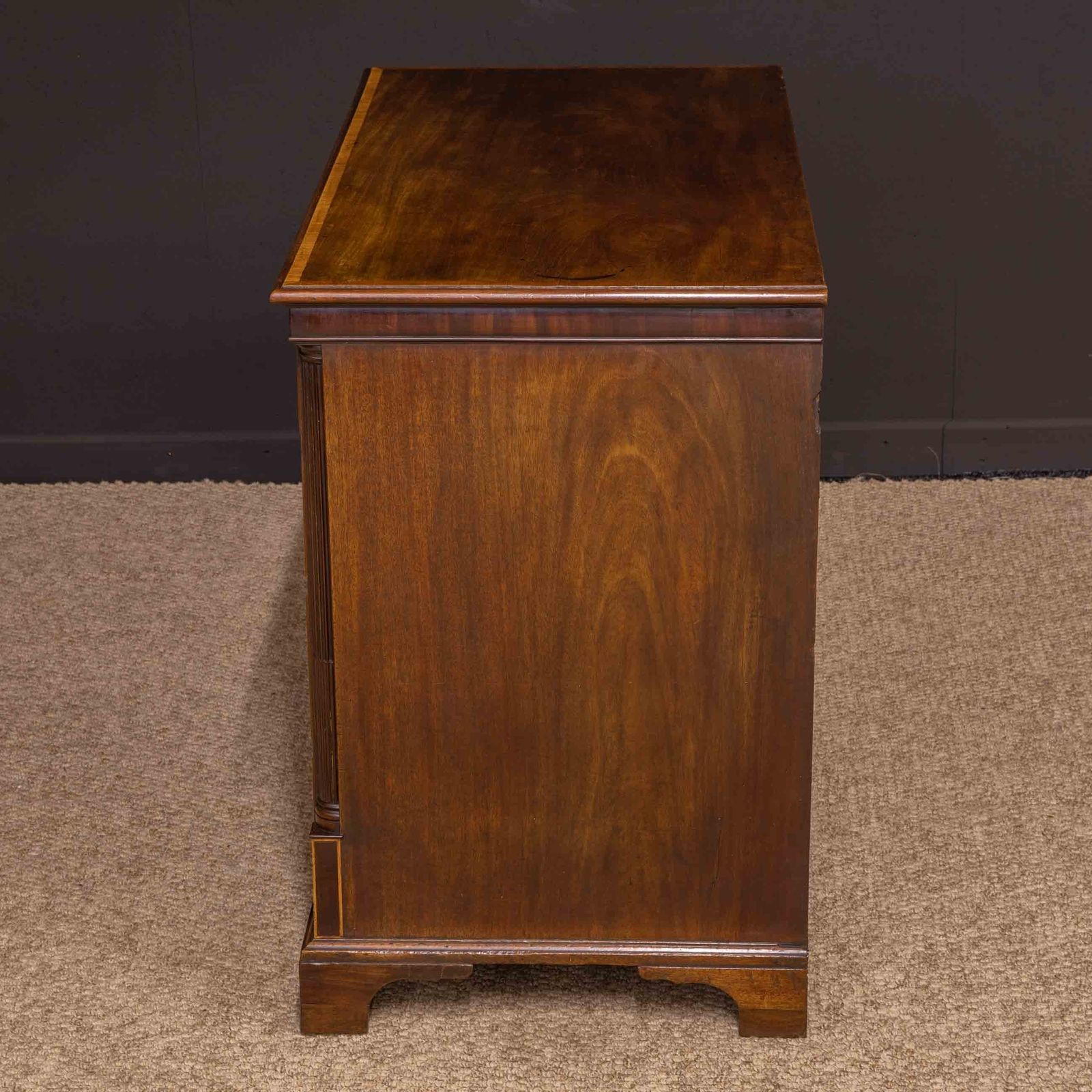 photo for sale Small George 3rd Mahogany Chest Of Drawers