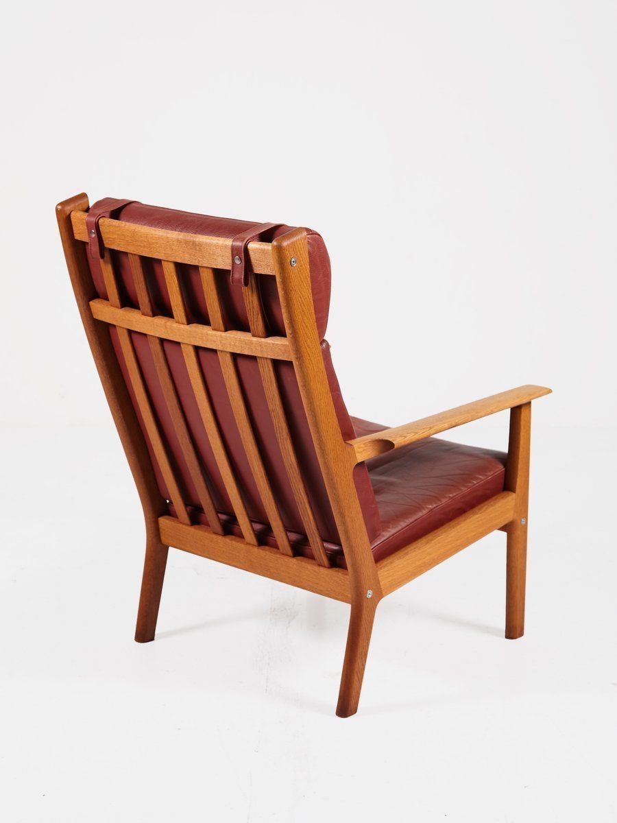 Ge 265 A High Back Armchair By Hans J. Wegner For Getama, 1970s photo furniture