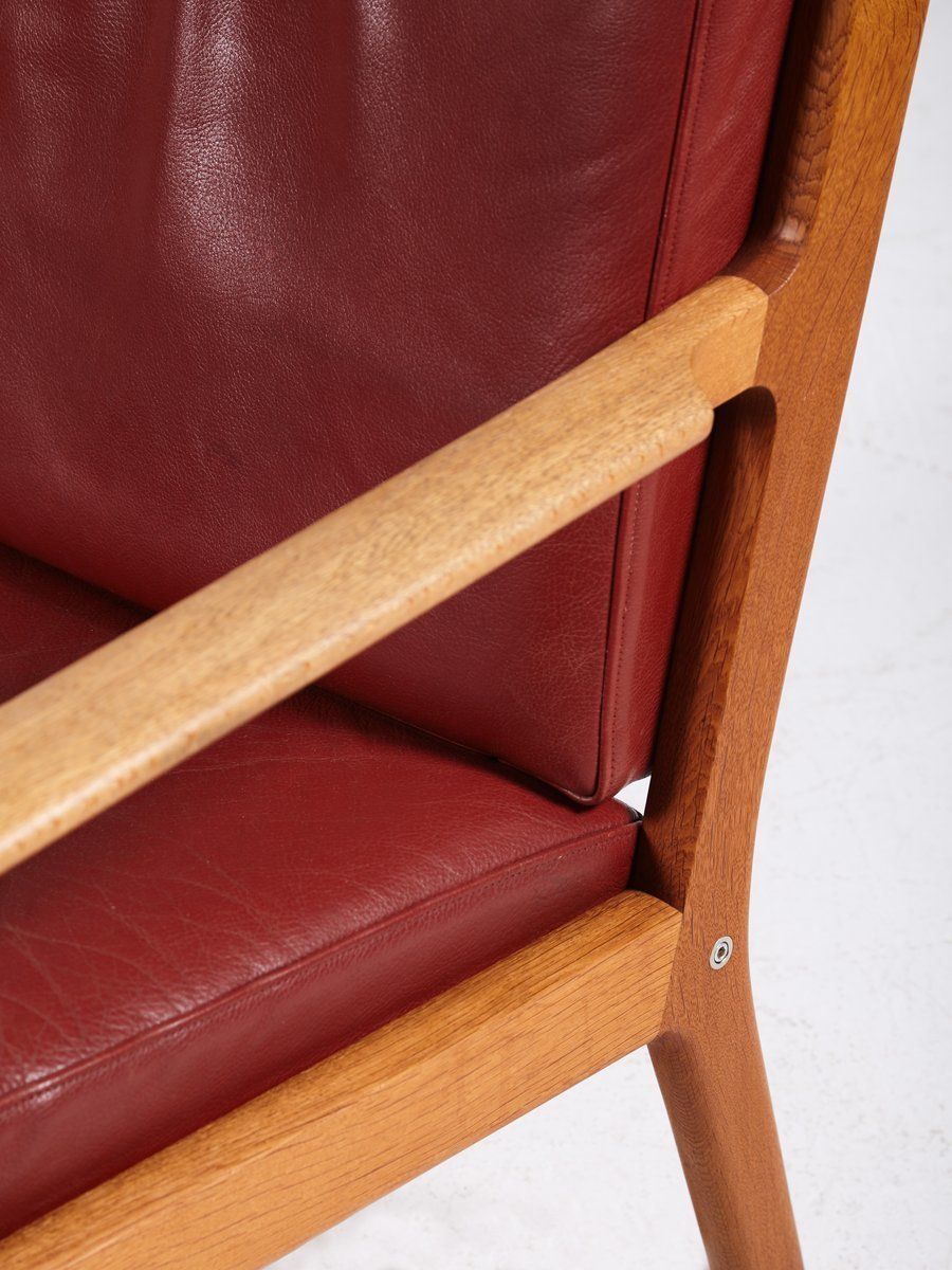 Ge 265 A High Back Armchair By Hans J. Wegner For Getama, 1970s photo Furniture