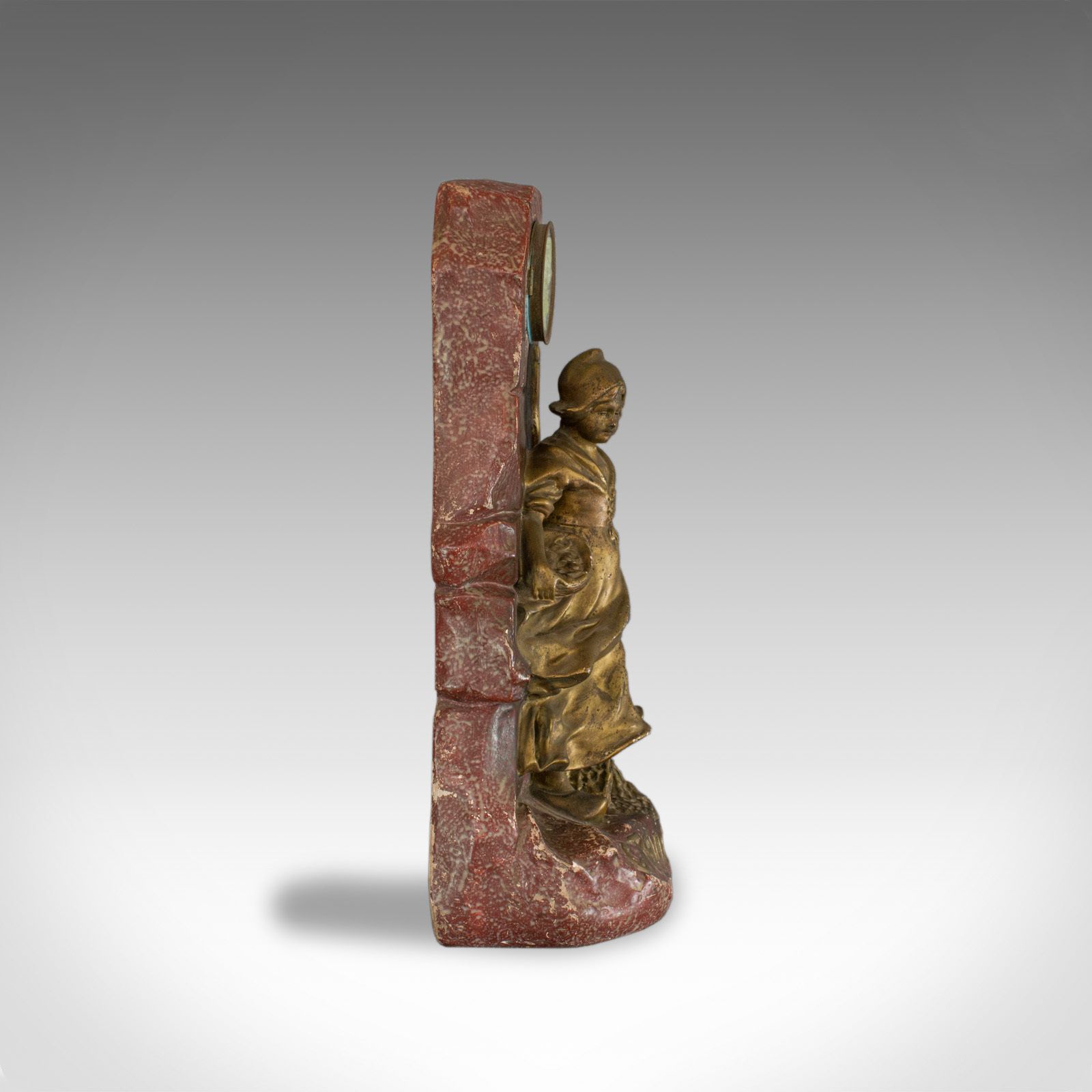 Antique Statue, French, Plaster, Art Nouveau, Late 19th Century, Circa 1900 photo for sale
