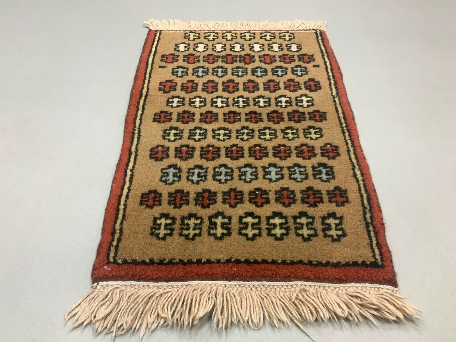 Small Vintage Turkish Rug 95x50 Cm, Short Runner, Tribal, Shabby Chic