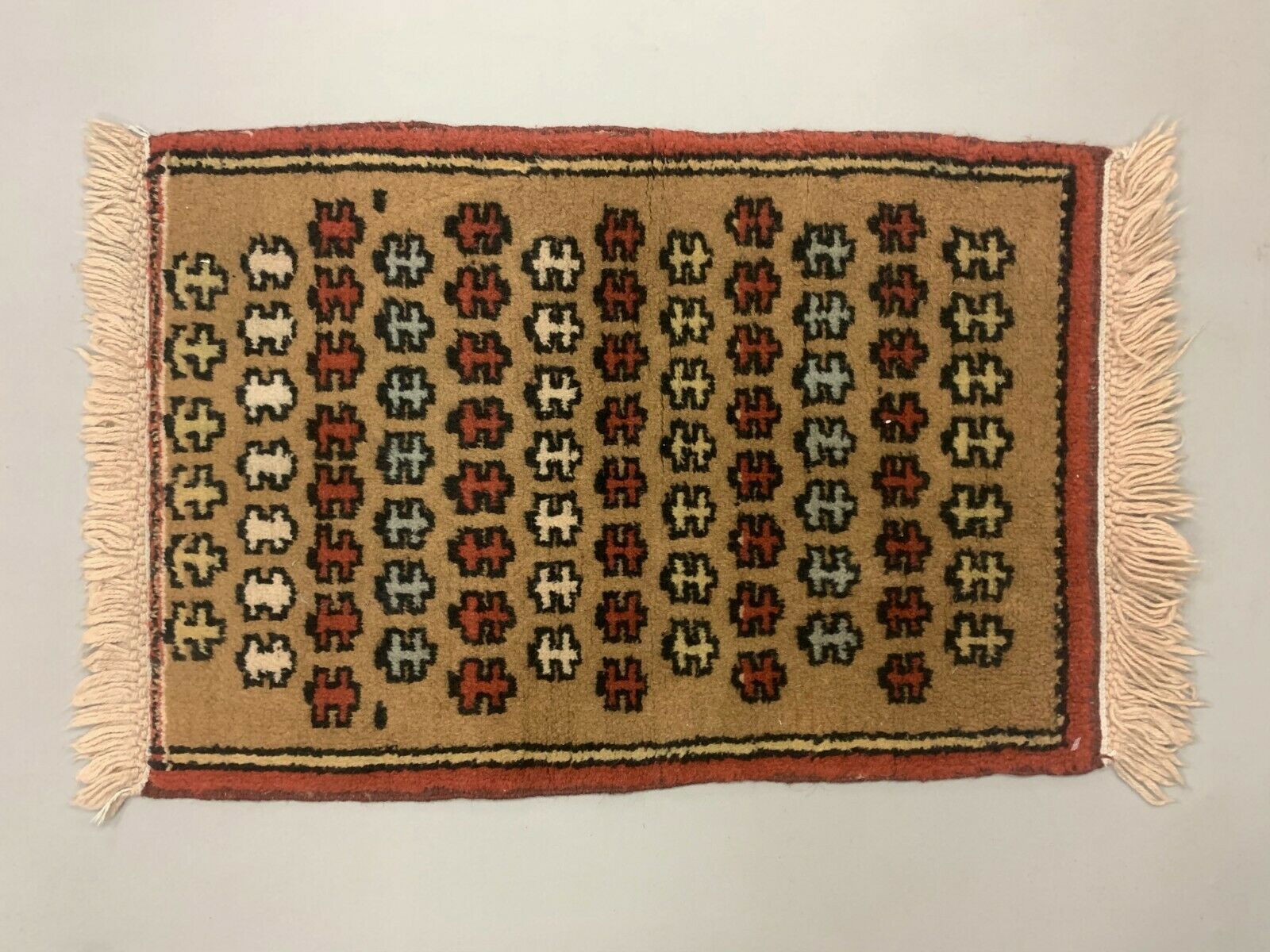 Small Vintage Turkish Rug 95x50 Cm, Short Runner, Tribal, Shabby Chic photo furniture