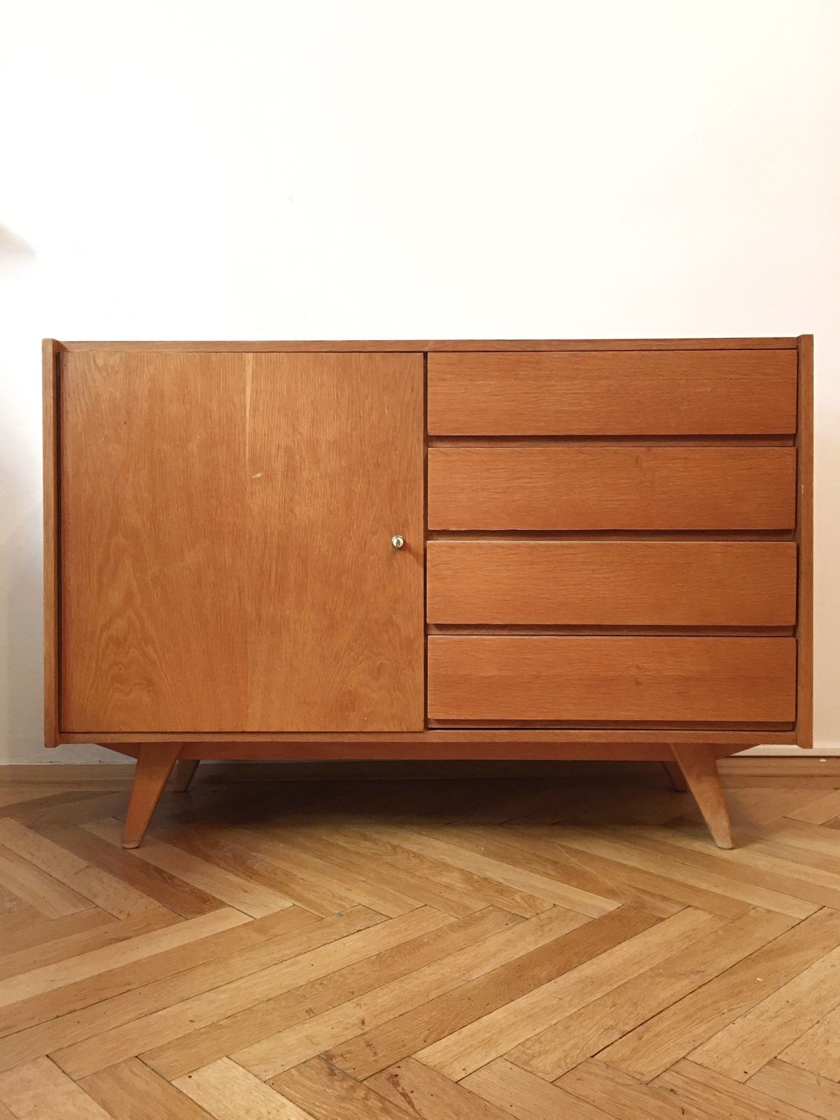 Sideboard U 458 By Jiri Jiroutek For Interier Praha, 1960s photo Furniture