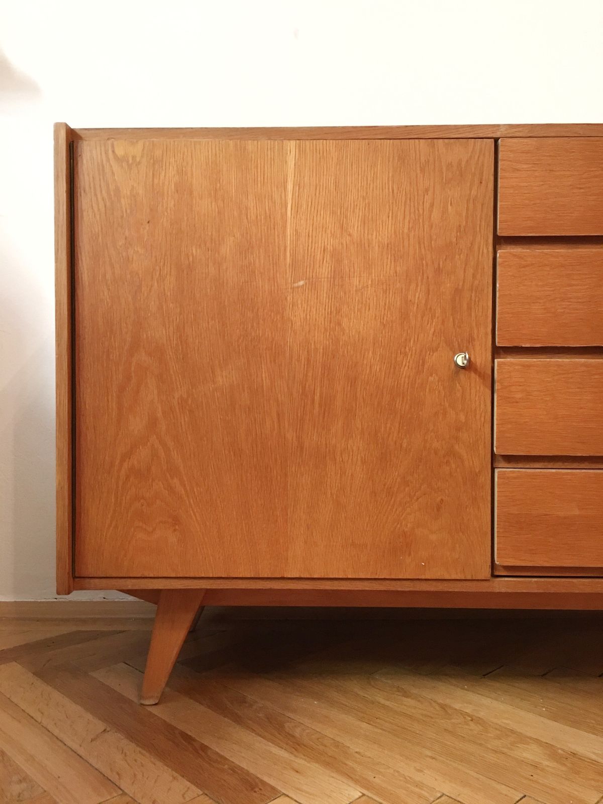 Sideboard U 458 By Jiri Jiroutek For Interier Praha, 1960s photo vinterior