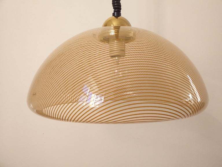 Mid Century Pendant Designed By Harvey Guzzini, Italy, 1970s photo buy