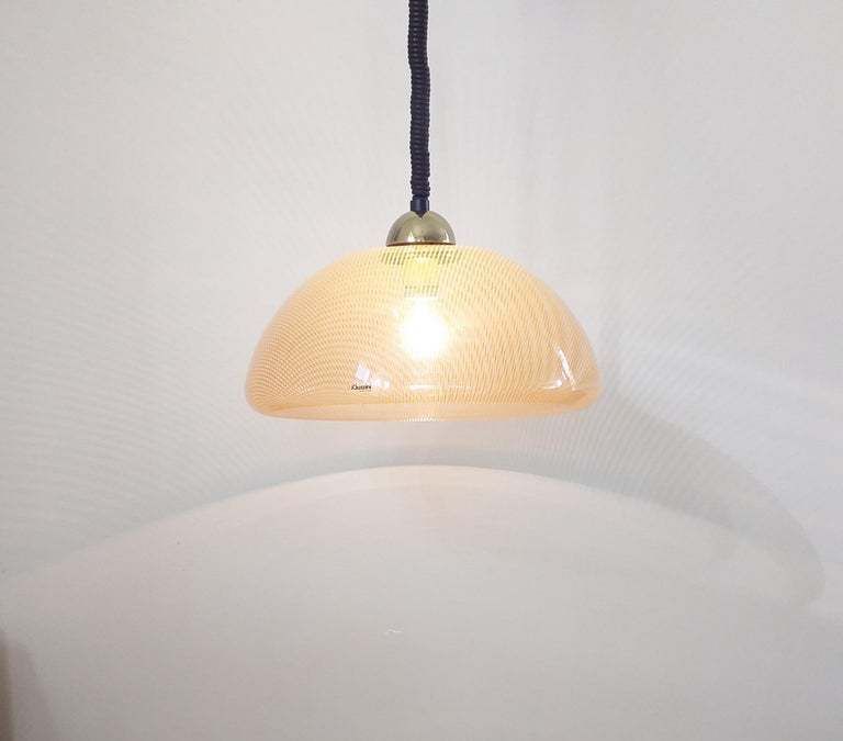 photo for sale Mid Century Pendant Designed By Harvey Guzzini, Italy, 1970s