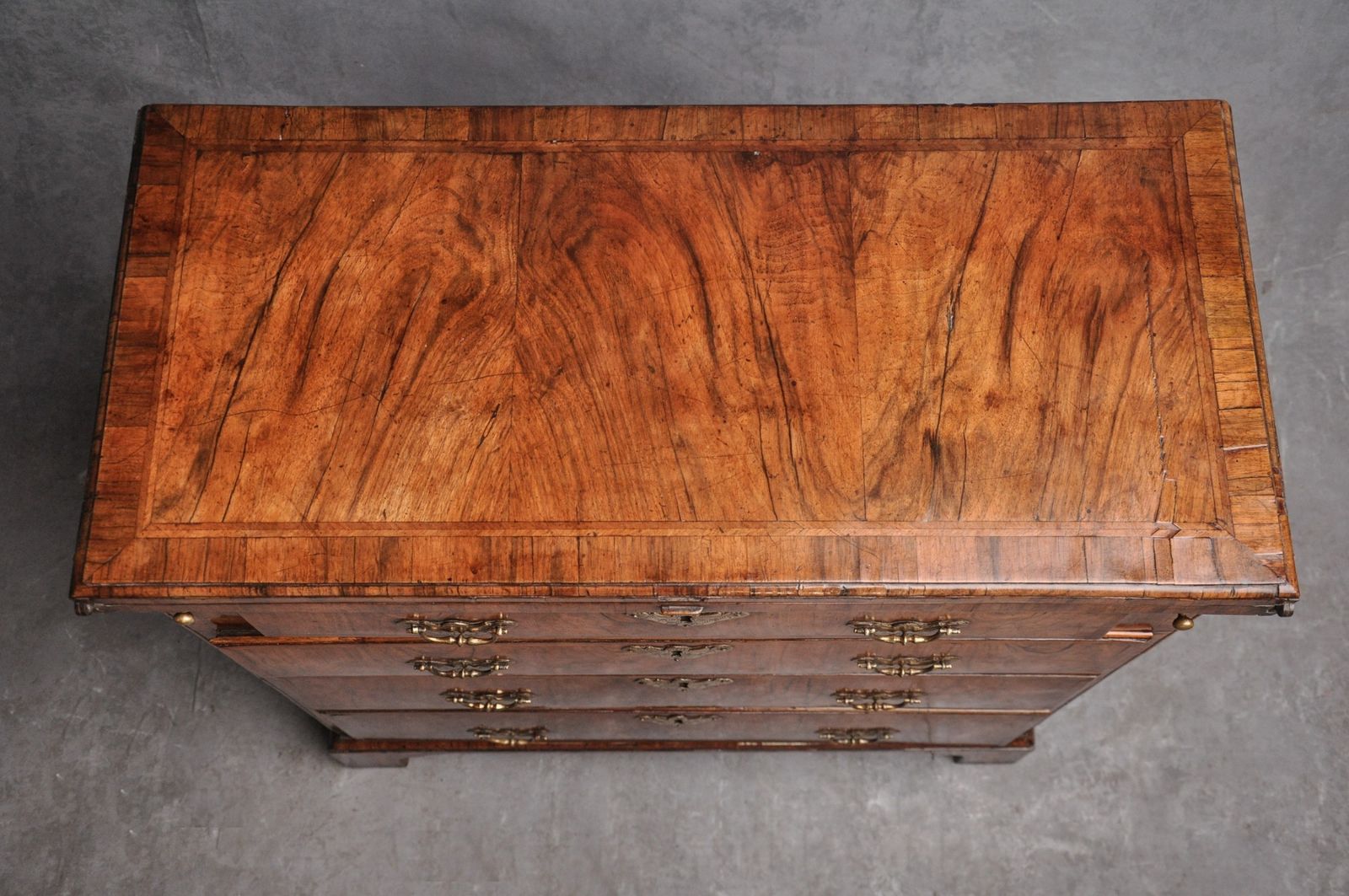 Fine Early 18th Century Walnut Bachelors Chest photo furniture
