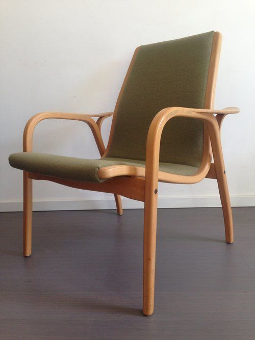 Laminett Lounge Chair Yngve Ekström For Swedese.