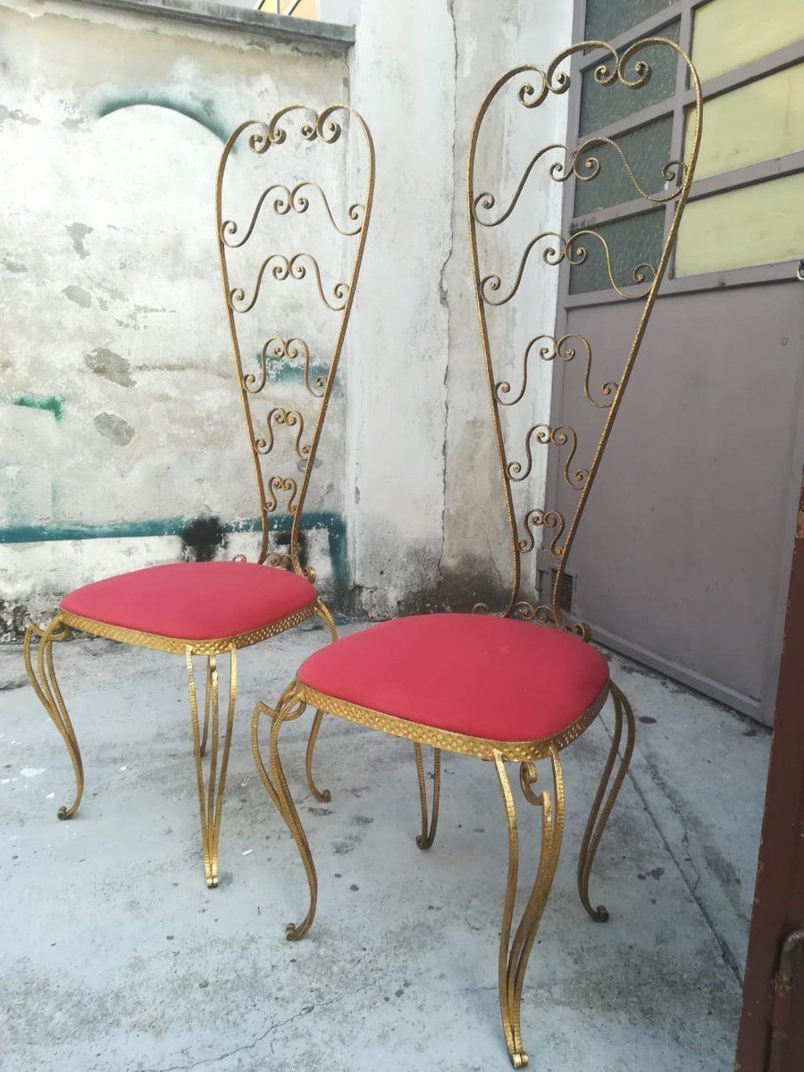 Highback Chairs, 1950s, Set Of 2 photo furniture