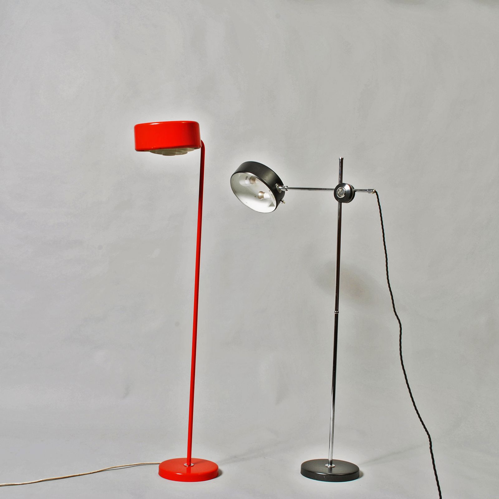 Pair Floor Lamps Olympia/Simris Anders Pehrson   Ateljé Lyktan, 1960s photo for sale