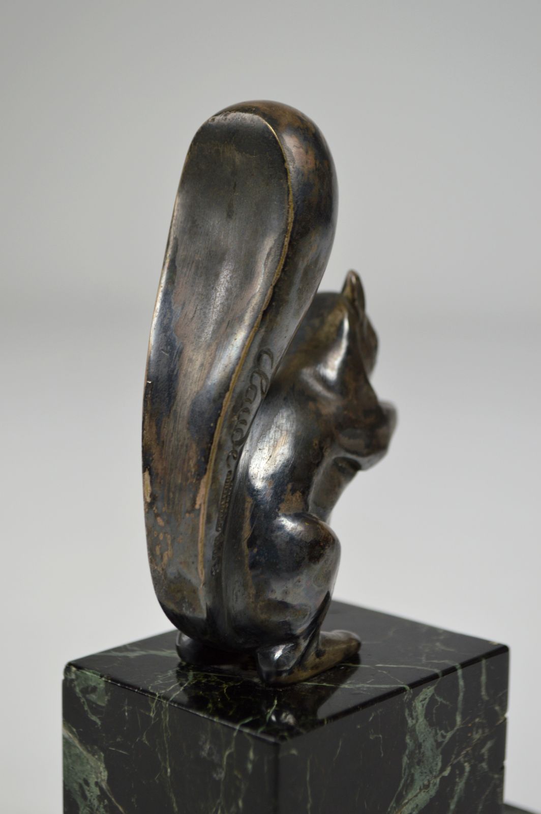 photo vinterior Art Deco Squirrels Bookends, Bronze, Marcel Guillemard, France, Circa 1930