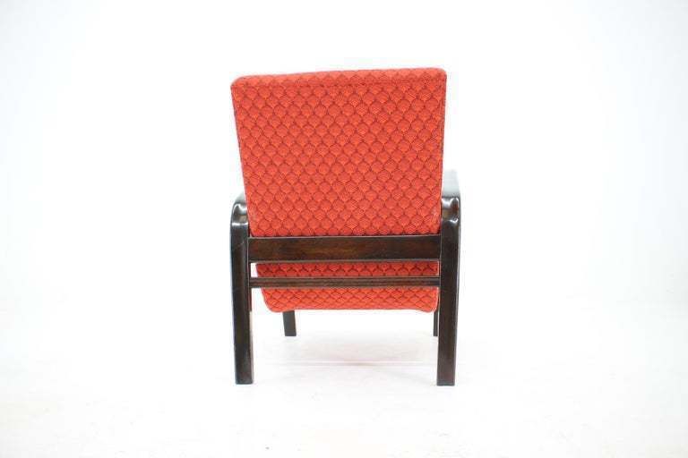 Pair Of Design Renovated Armchairs By Arch. Kropacek And Kozelka   1950s photo 1538.0