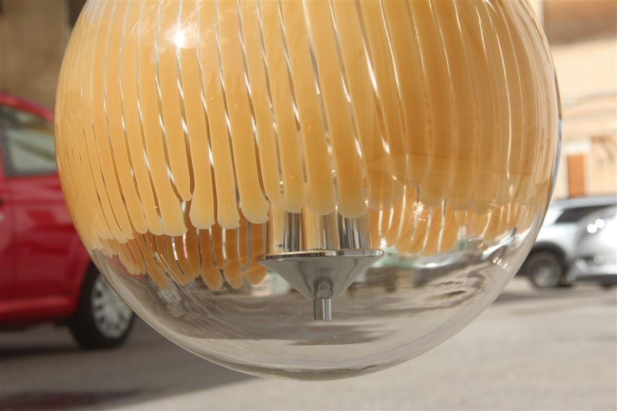 Chandelier Ludovico Diaz De Santillana Murano Glass Anemone For Venini photo buy