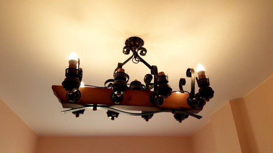 Rustic Chandelier photo vinterior