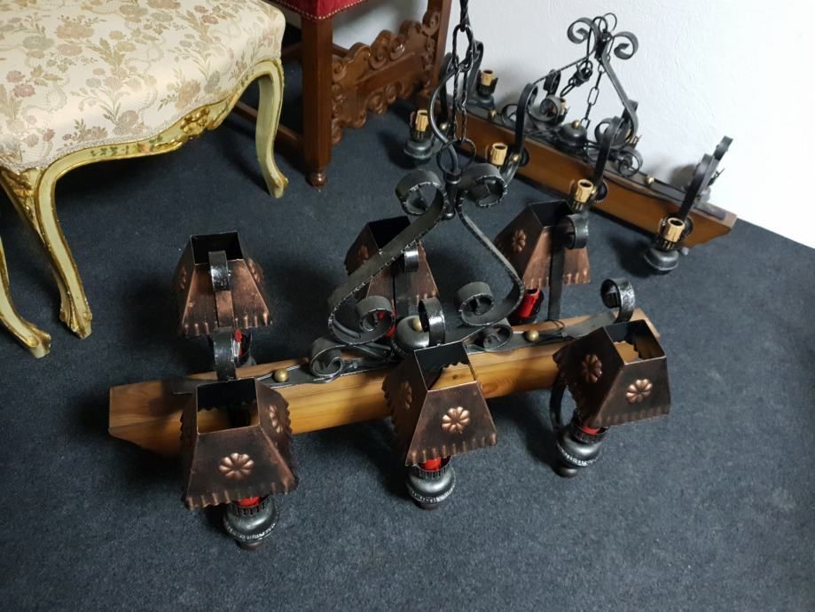 Rustic Chandeliers 2 Pcs photo vinterior