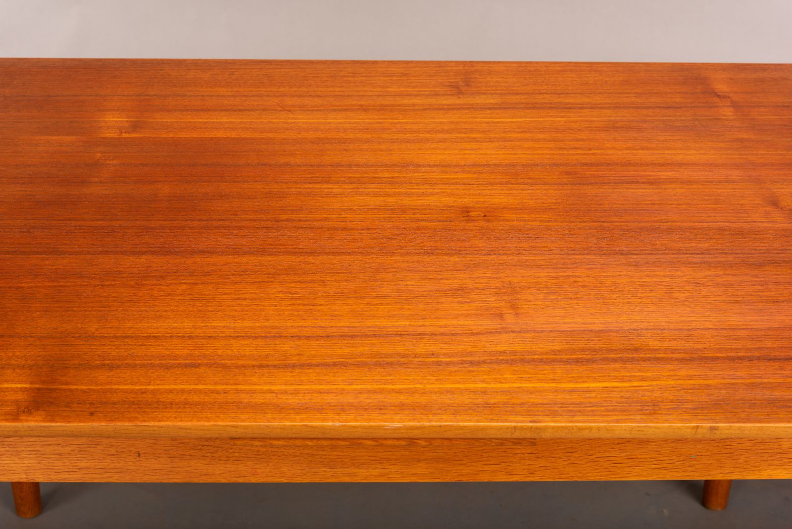 Teak Danish Midcentury Modern Extendable Dining Table, 1960s photo vinterior