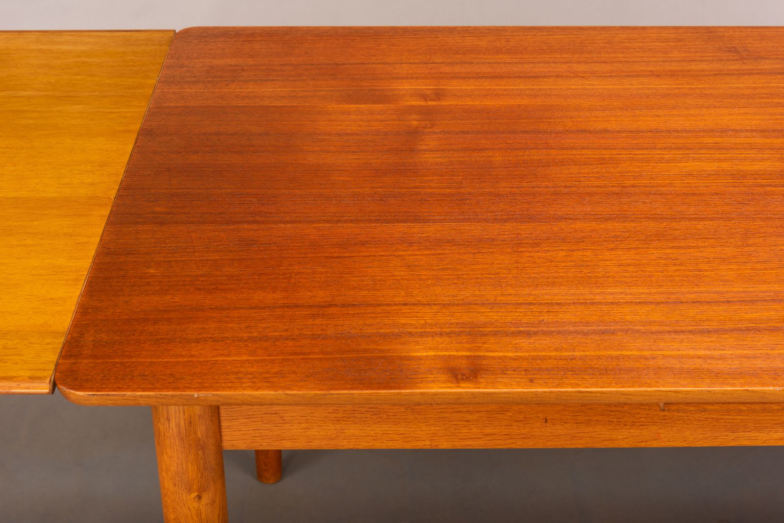 photo vinterior Teak Danish Midcentury Modern Extendable Dining Table, 1960s