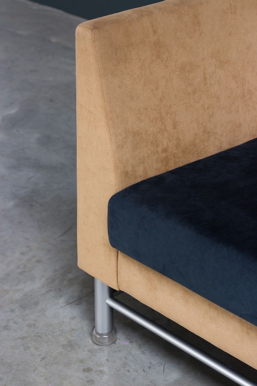 Lounge Chair Design Eastside By Ettore Sottsass For Knoll International, 1980s photo for sale