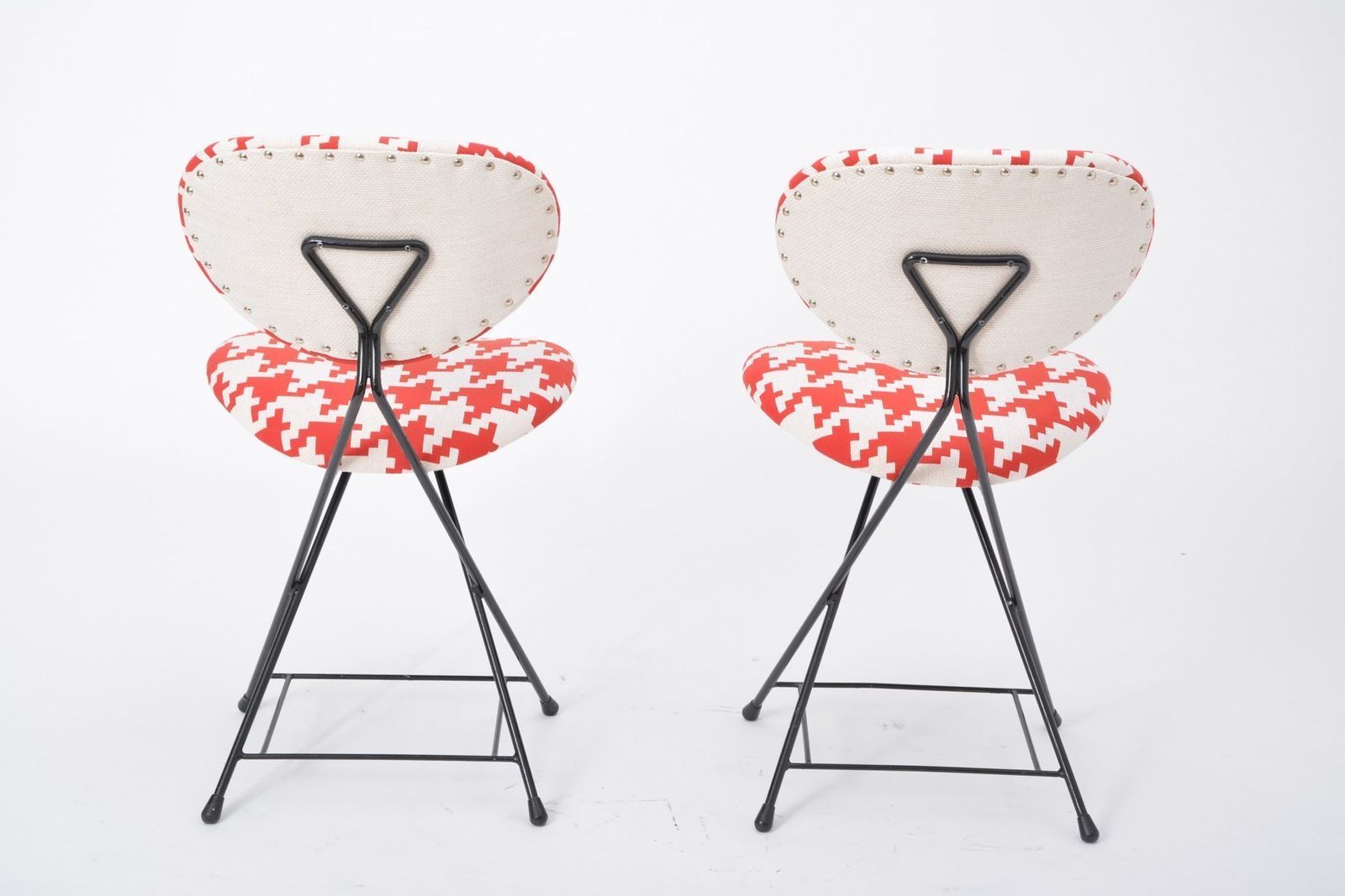 Pair Of Mid Century Modern Dutch Model F & T Dining Chair By Rob Parry, 1950s photo Furniture