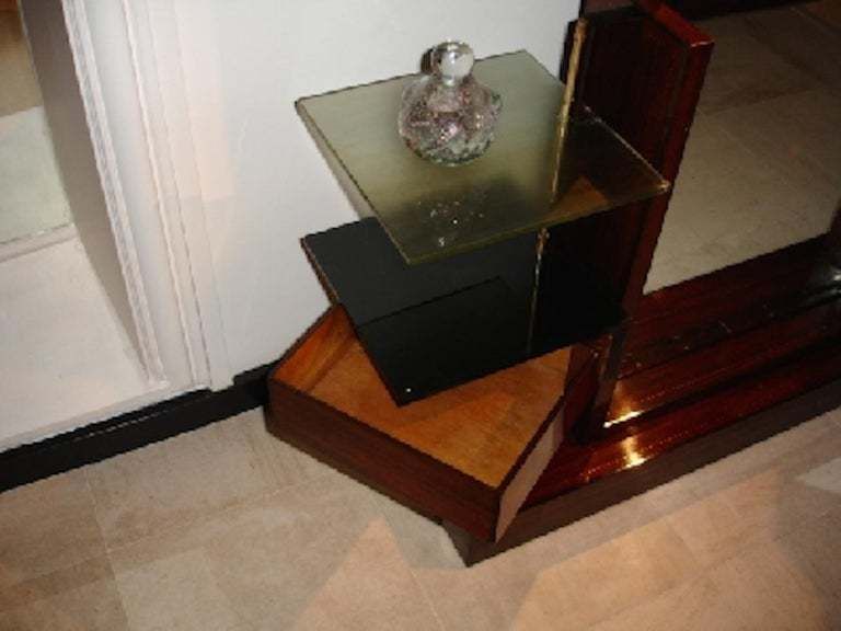 André Sornay Dressing Table With Large Mirror, Circa 1930 photo for sale
