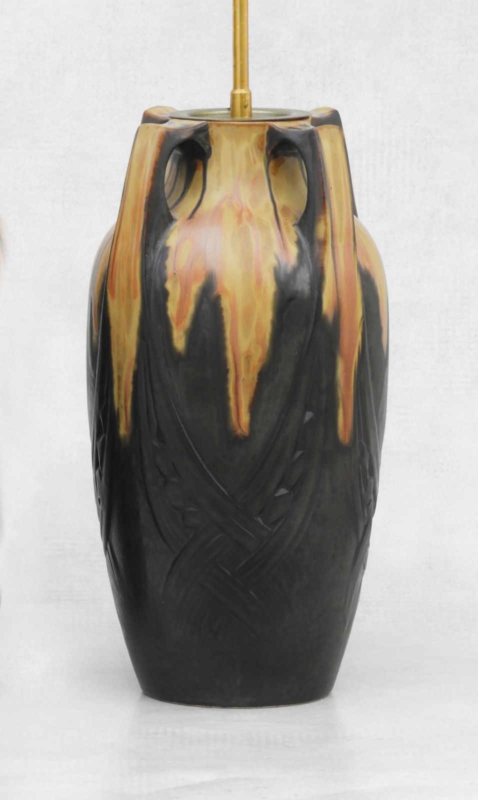 Pair Of Art Nouveau Lamps By Denbac France C1910 photo 1605.8