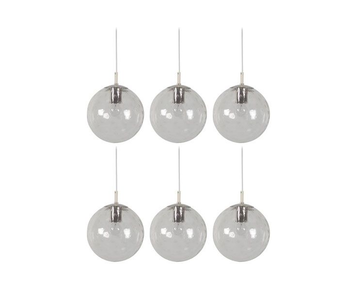 Beautiful ‘Licht Drops’ Globe Pendants By Raak Amsterdam