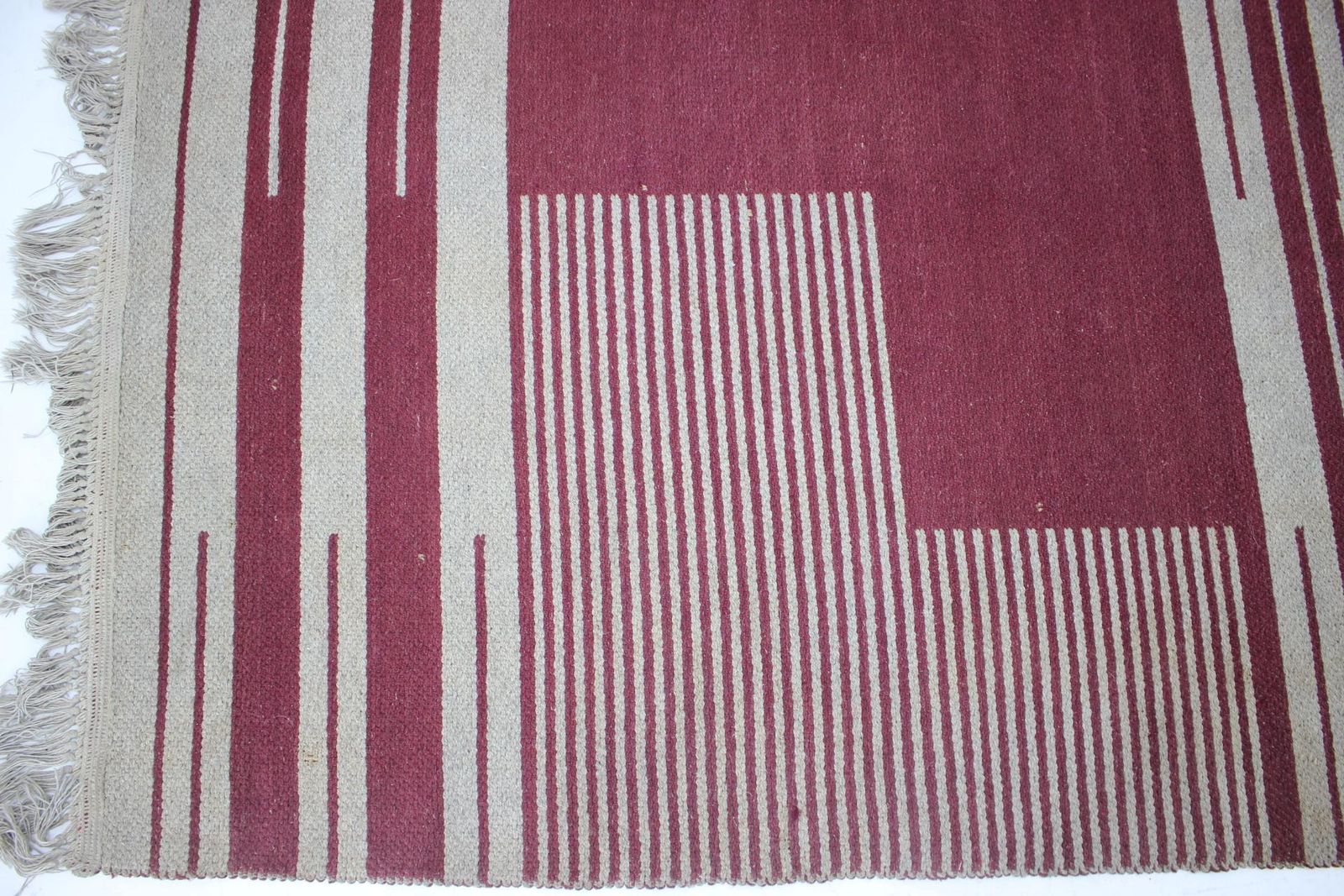 Original Rare Modernist Abstract Geometric Carpet By Antonín Kybal   1948 photo 7452.0