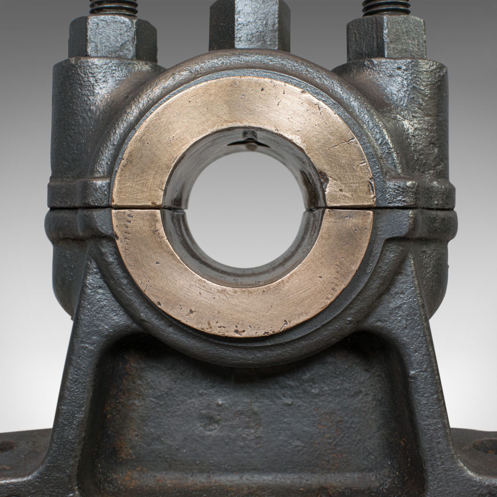 Antique Bearing, Graphite, English, Cast Iron, Ornament, Paperweight, Victorian photo vintage