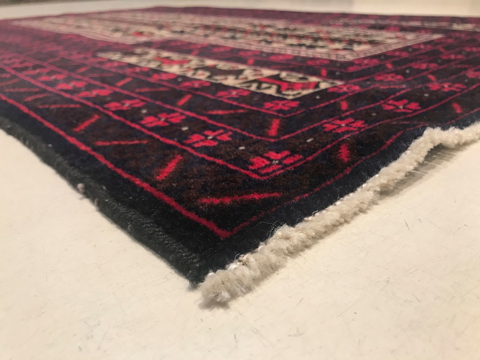 Vintage Afghan Rug, 1950s photo 190.0