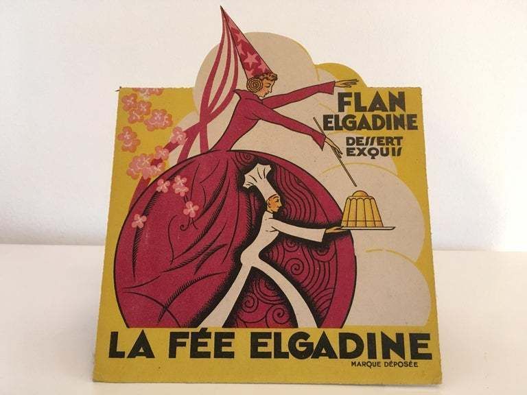 Old French Art Deco Decoration Paper Advertisng / Add   1930s