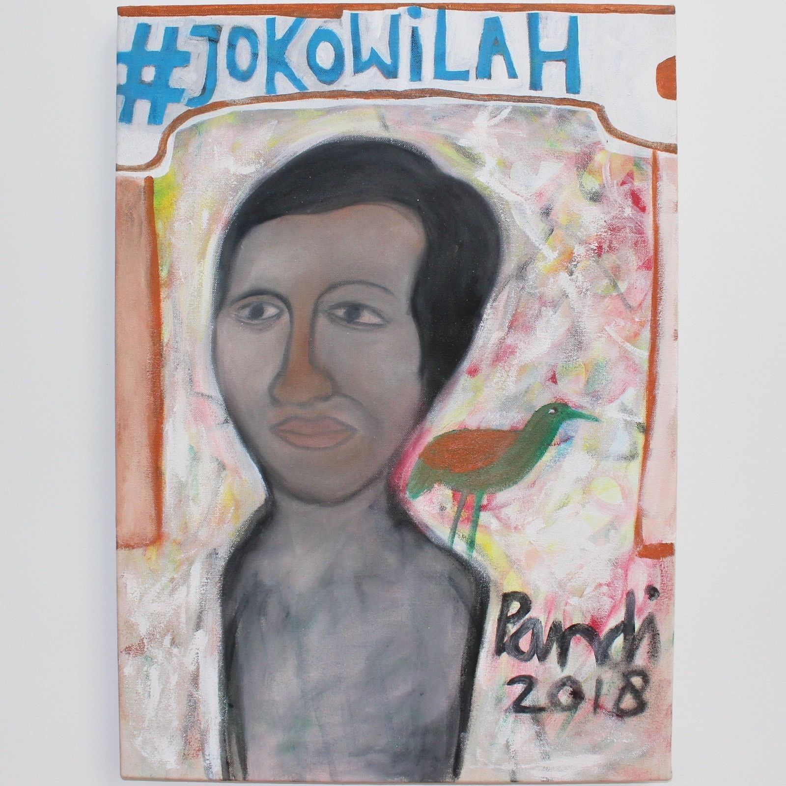 Portrait Of Indonesian President Joko Widodo, By Pandi (2018)