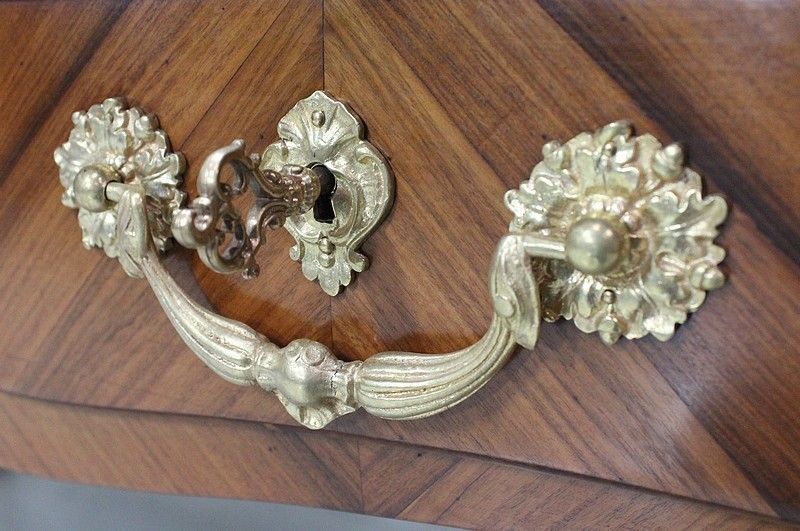 Furniture Ceremonial Office In Rosewood Veneer, Louis XV Style   Xi Xth photo