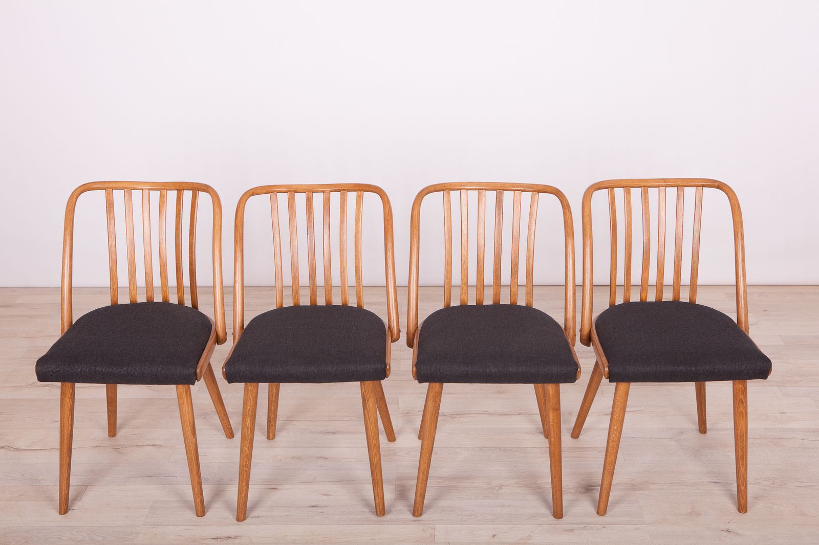 Dining Chairs By Antonín šuman For Ton, 1960s, Set Of 4
