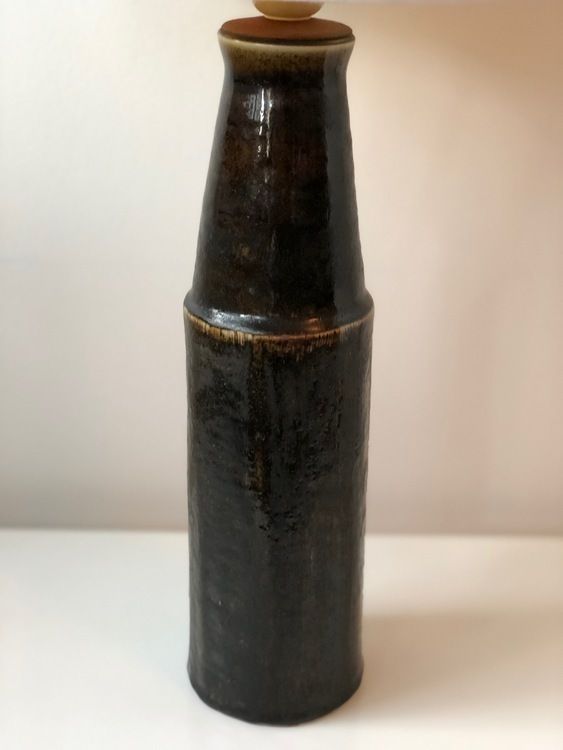 Carl Harry Stålhane Large Stoneware Table Lamp For Rörstrand 1960s photo Lighting