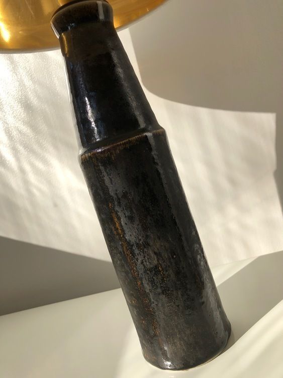 photo for sale Carl Harry Stålhane Large Stoneware Table Lamp For Rörstrand 1960s