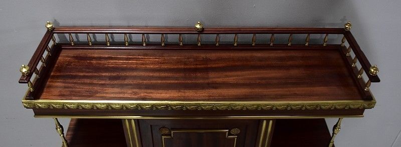 Mahogany Cabinet, Louis XVI Style, Napoleon III Period  19th photo vinterior