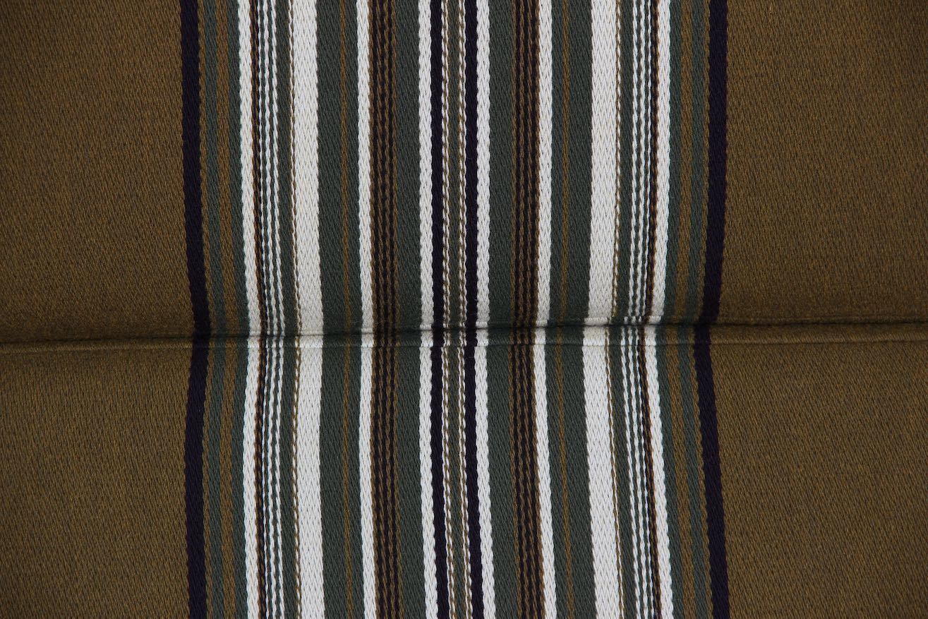 Danish Loungechair, 1970 Design In Solid Oak And Wool Fabric. photo 795.0