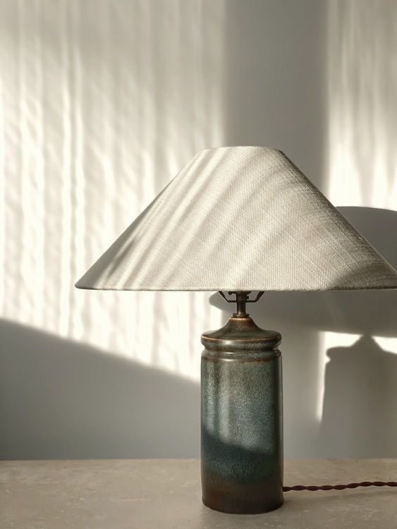 Carl Harry Stålhane Stoneware Table Lamp For Rörstrand 1960s
