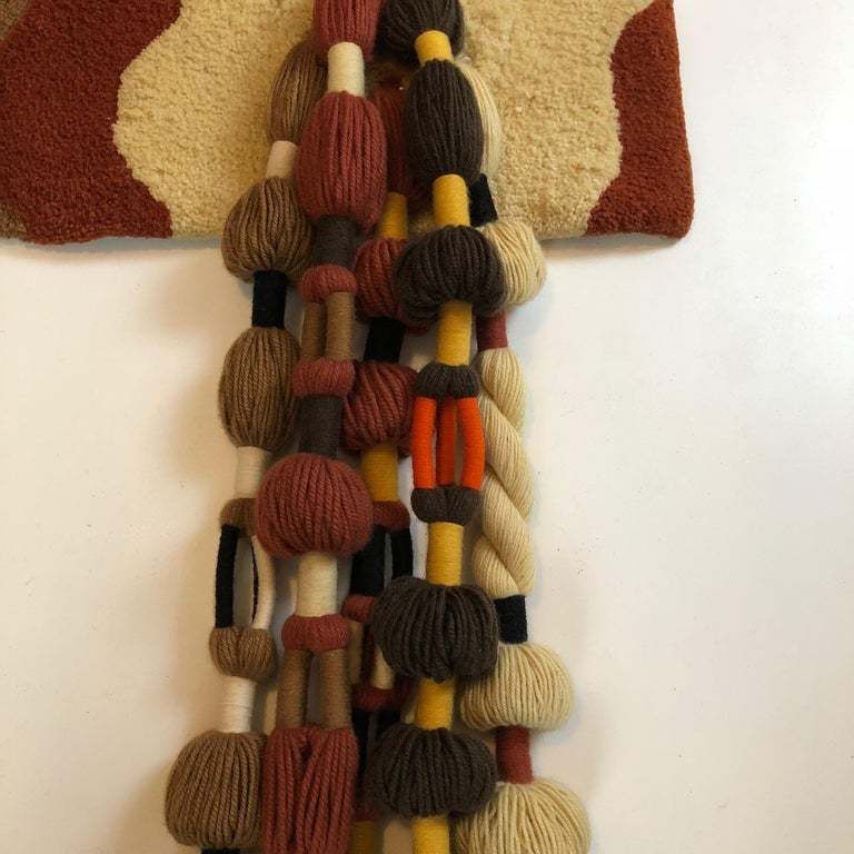 photo furniture Modernist German Wall Rug By Ewald Kröner For Schloss Hackhausen, Germany, 1970s