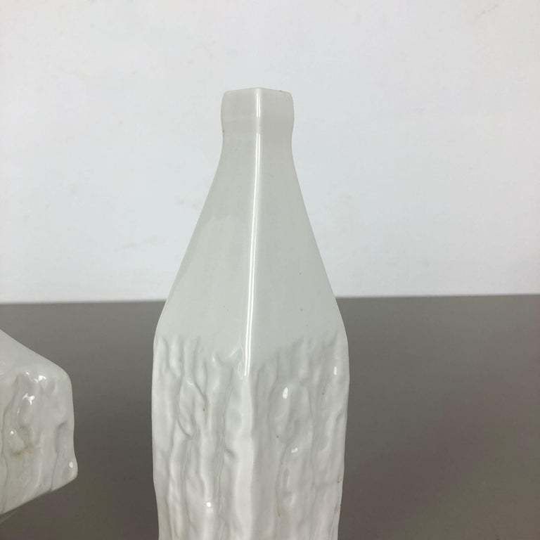 Set Of 2 Modernist 1960s Vase Sculptures Peter Müller For Sgrafo Modern, Germany photo buy