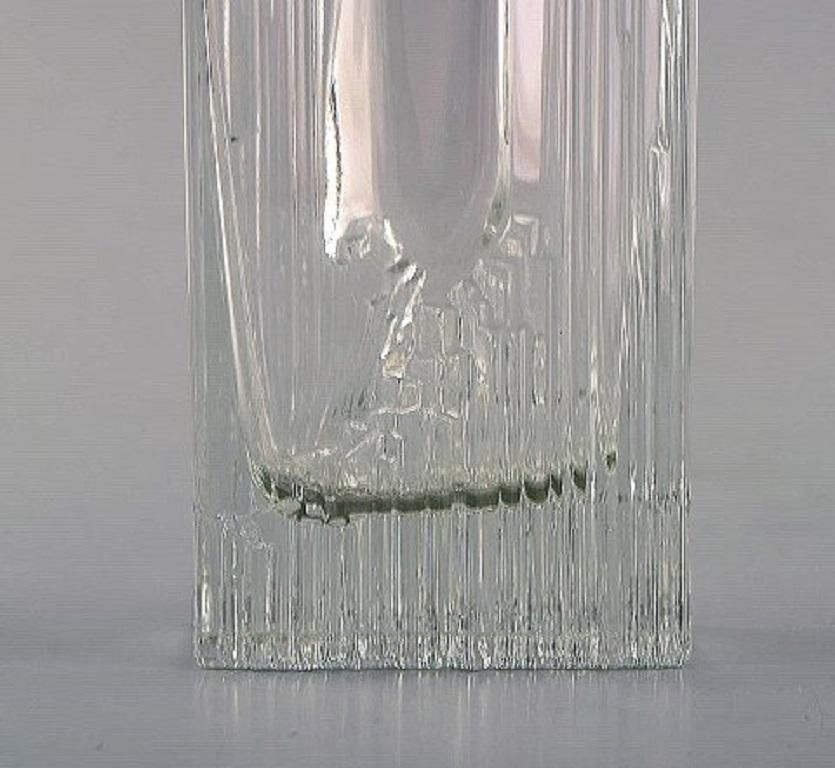 Tapio Wirkkala For Iittala, Three Vases In Art Glass, Finnish Design 1960s photo vinterior