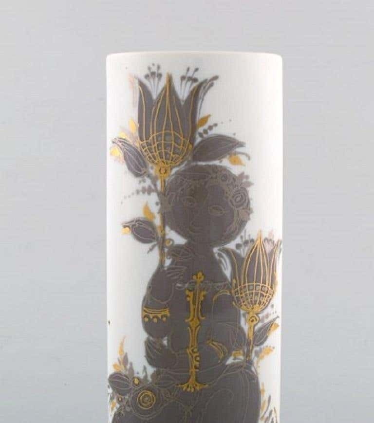 Bjørn Wiinblad For Rosenthal Studio Line, Porcelain Vase, 1980s photo for sale