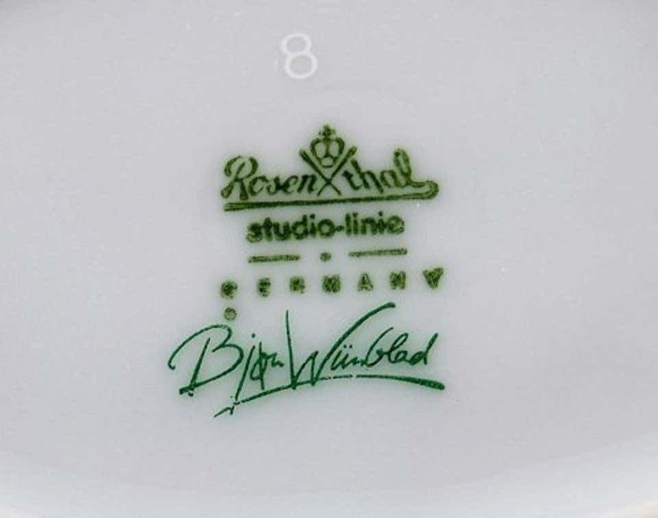 Bjørn Wiinblad For Rosenthal Studio Line, Porcelain Vase, 1980s photo 184.0