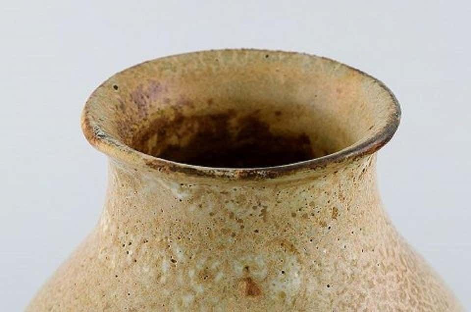 Early Unique Patrick Nordstrom, Own Workshop, Pottery Vase, 1910s photo 921.0