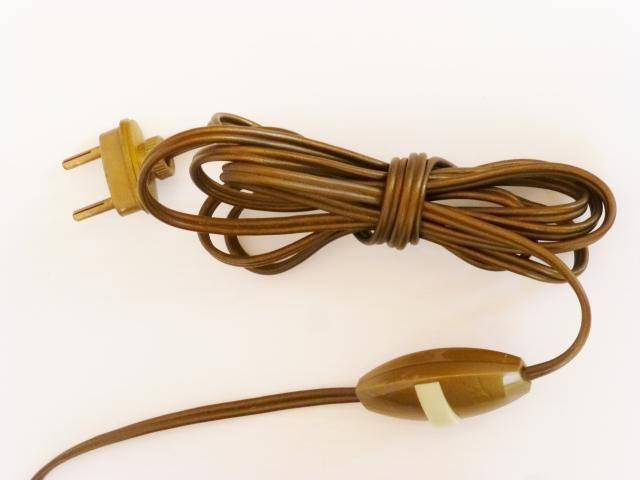Chic & Important Lampe D'ambiance Pied En Liege 1970 Vintage 70s Cork Lamp photo vinterior