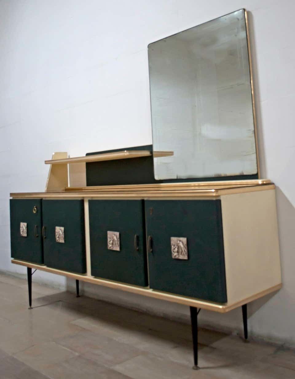 Mid Century Modern Italian Sideboard Bar, 1950s photo furniture